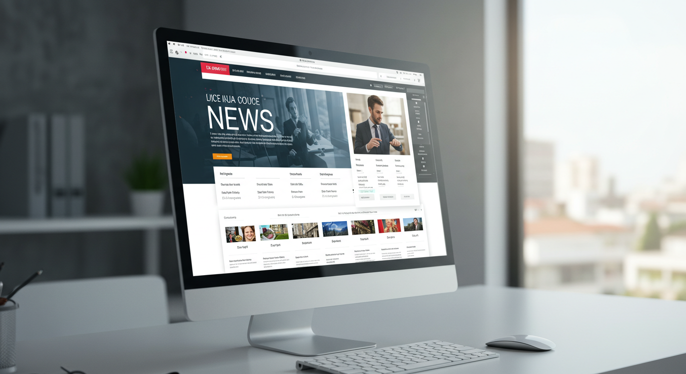 Haber Sitesi Tasarımı